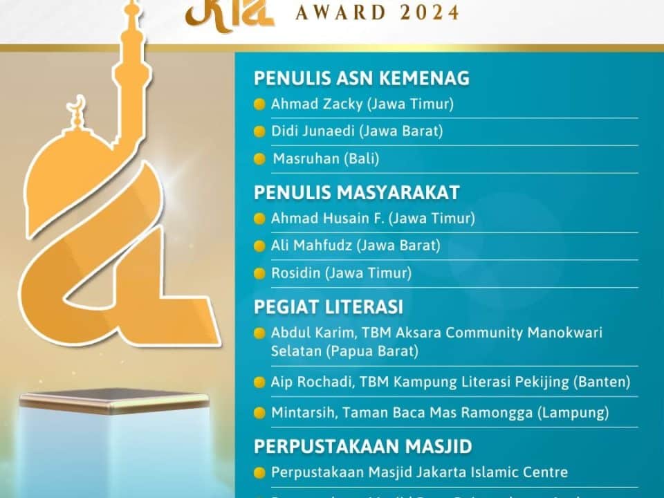 Perpustakaan Umum Masjid Jabal Arafah Menjadi Finalis Grand Final Kepustakaan Islam Award (KIA) 2024